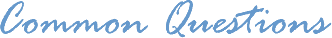 Frequently Asked Questions